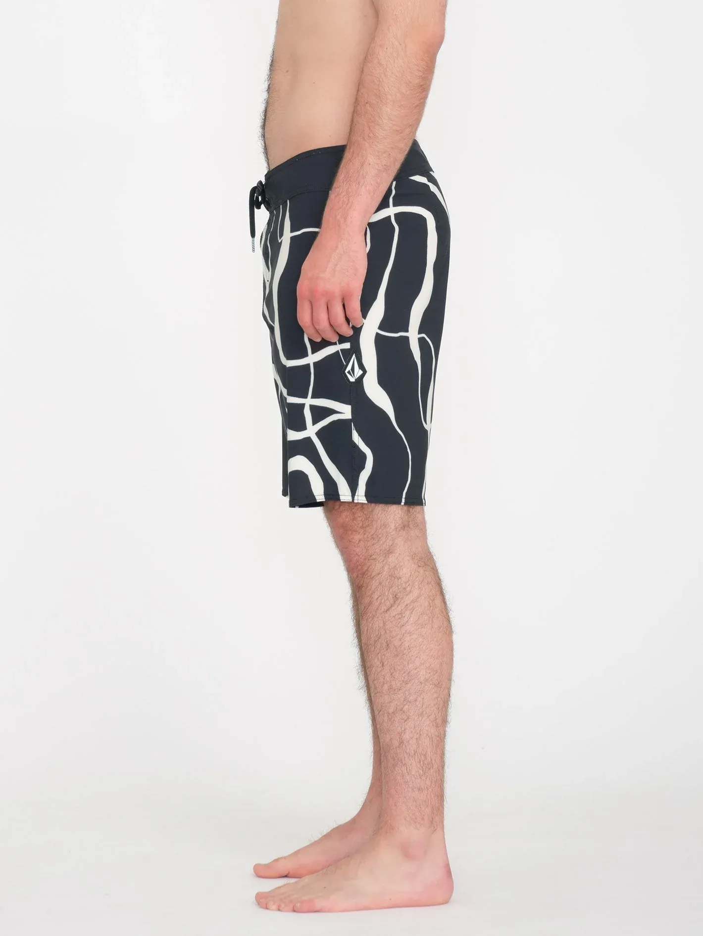 Boardshort Blind Lines Mod 19" - BLACK - Imagen 5