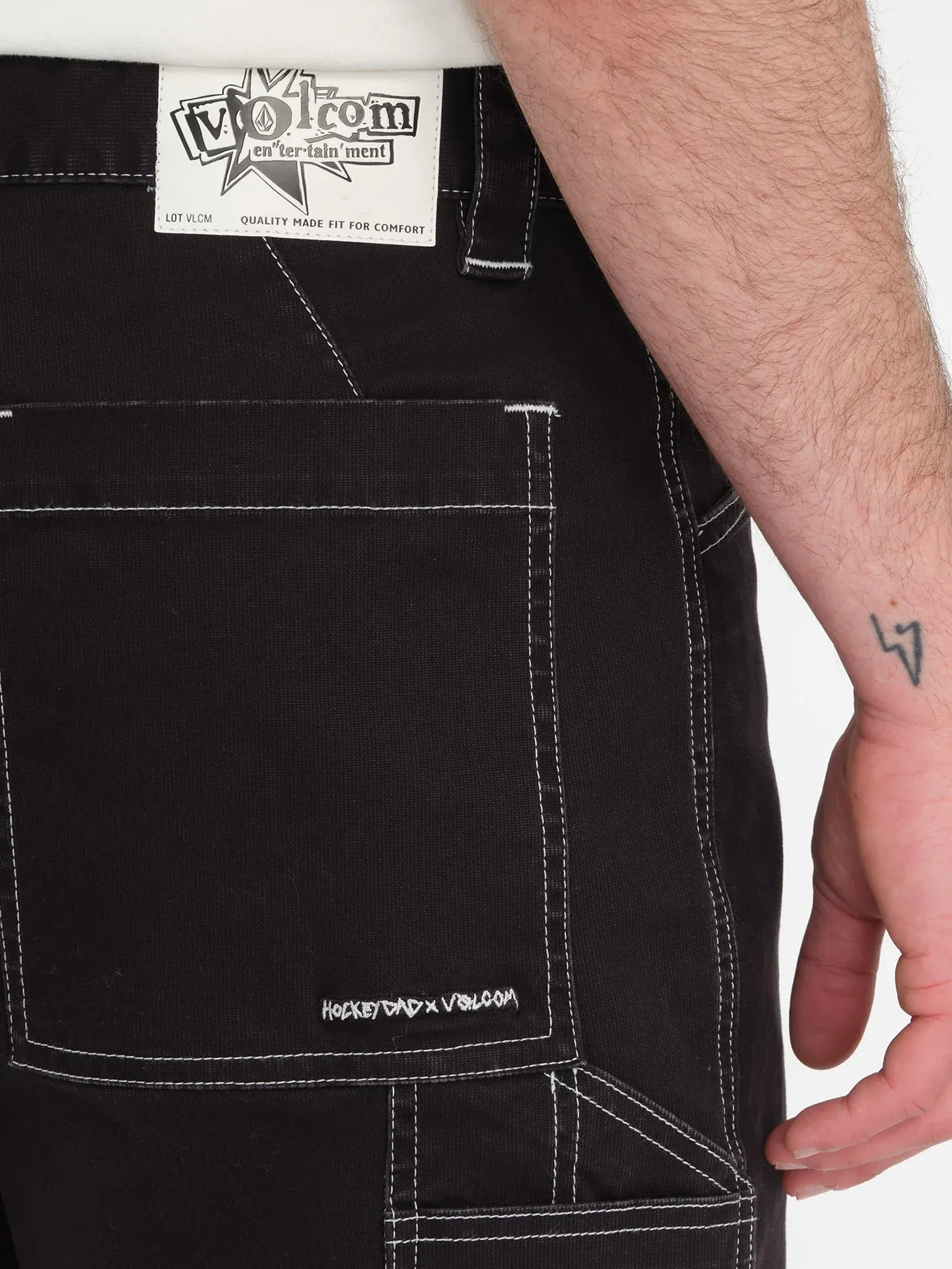 Pantalón corto V Ent Hockey Dad 20" - BLACK - Imagen 3