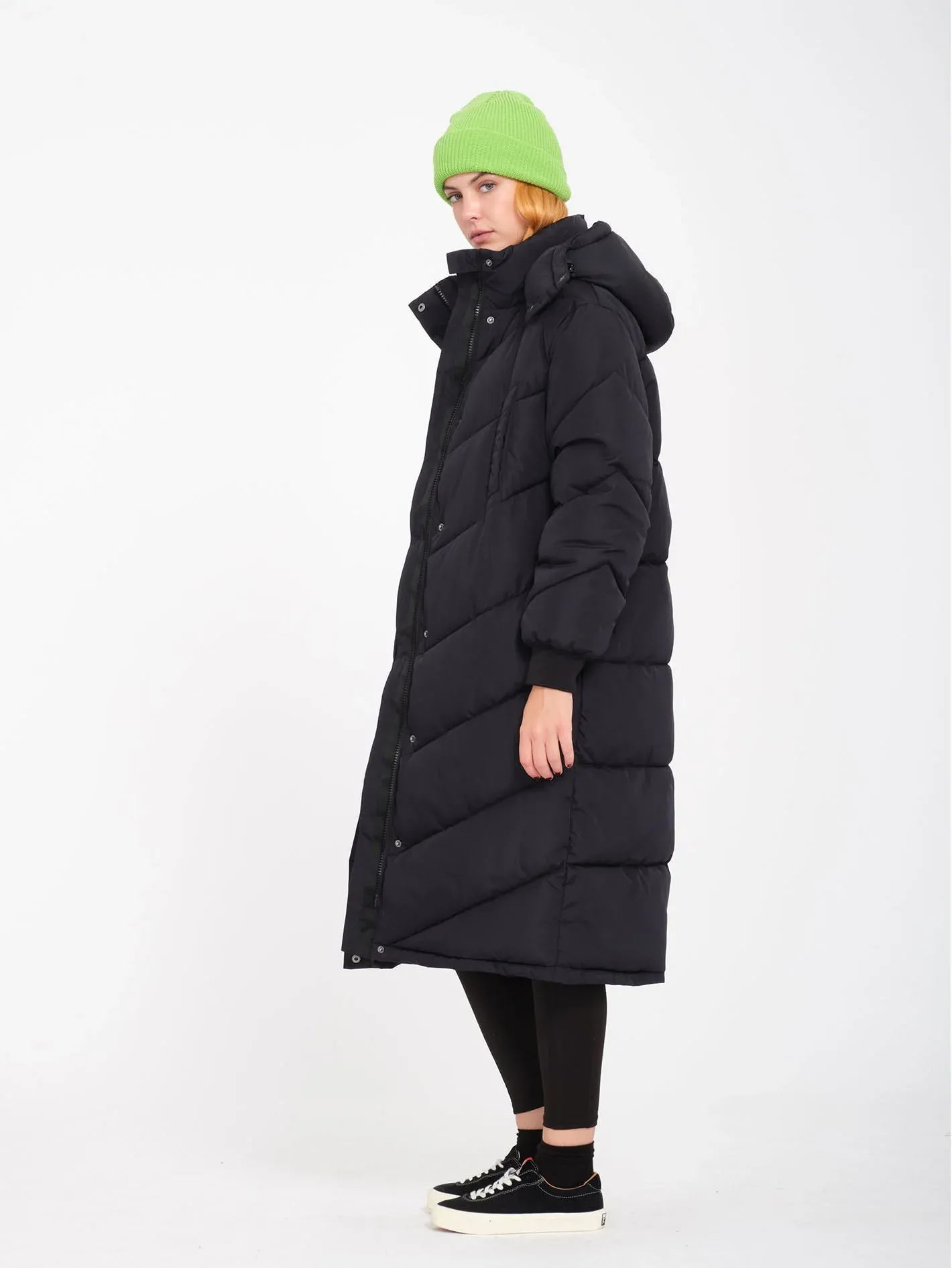 Abrigo Alldaylong Puff - Black - Imagen 5